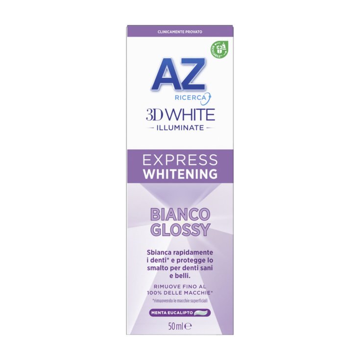 Express Whitening Dentifricio Glossy 3D White AZ 50ml