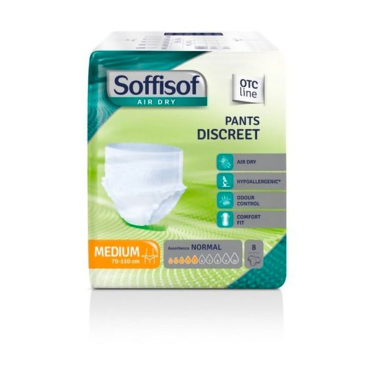 Air Dry Pants Discreet M Soffisof 8 Pezzi