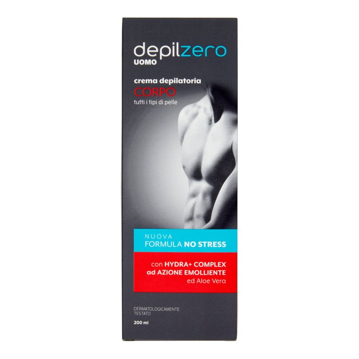 DEPILZERO CREMA GEL CORPO UOMO 200M