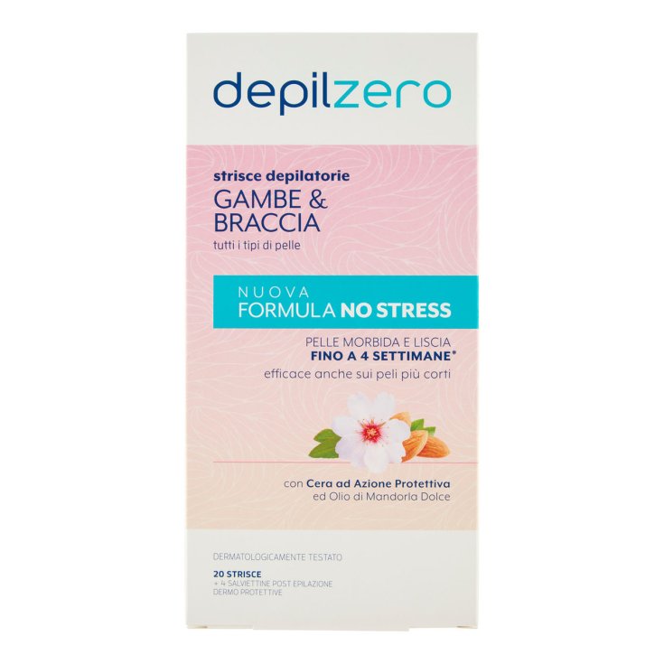 DEPILZERO STRISCE GAMBE-BRACCIA 20