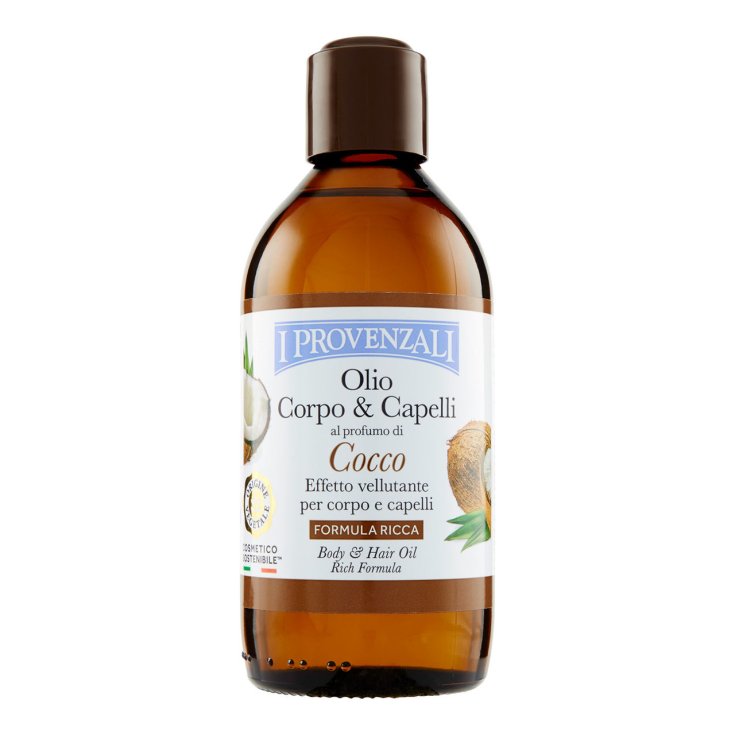 Olio Corpo & Capelli Al Profumo Di Cocco I PROVENZALI 200ml Olio Corpo & Capelli Al Profumo Di Cocco I PROVENZALI 200ml