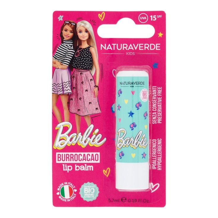 Barbie Burrocacao Alla Fragola Naturaverde 5,7ml