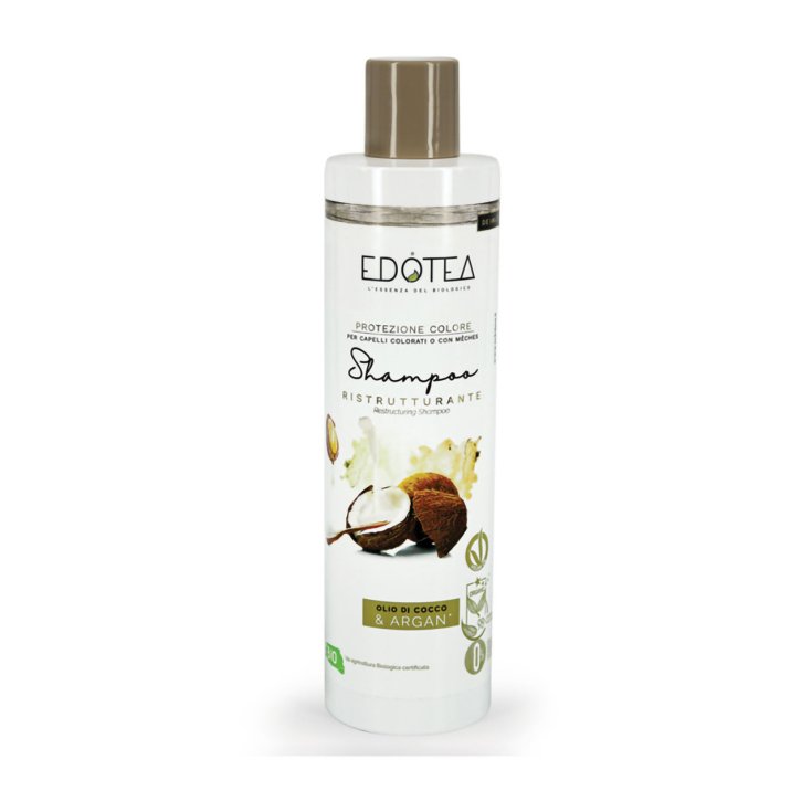 Shampoo Ristrutturante Olio di Cocco e Argan Edotea 250ml