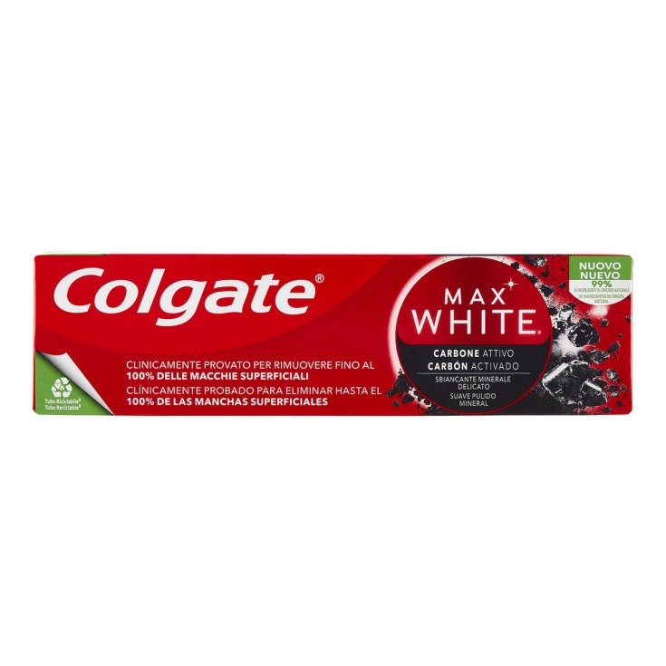 Dentifricio Max White Carbone Attivo Colgate 75ml