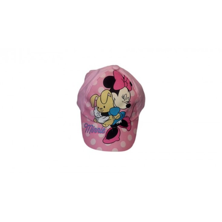 Cappello berretto bimba neonato Disney baby Minnie rosa tg 50
