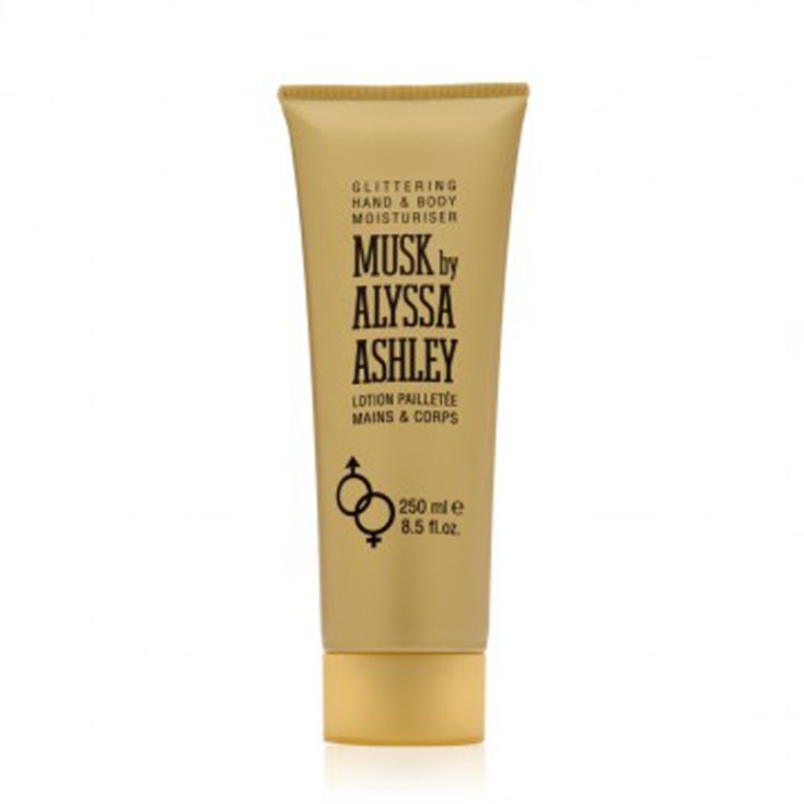 Alyssa Ashley Musk Golden Glitter Hand & Body Moisturiser 250 ml