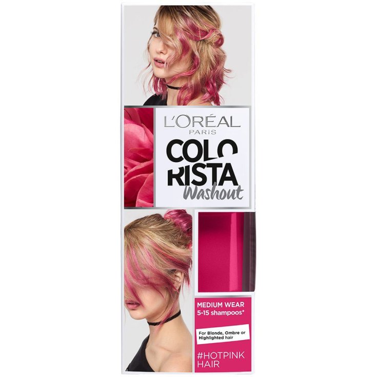 L Oreal Colorista Washout Pastel Color 80 ml rosa acceso