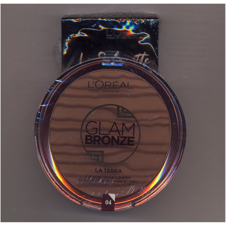 L Oreal Kit Glam Bronze N. 4 + Salviette da Borsetta Napkin