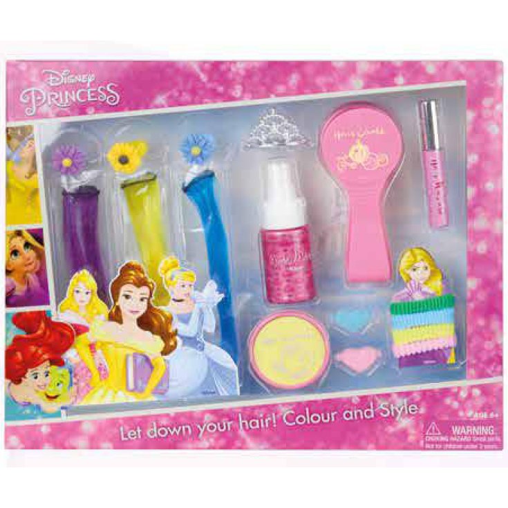 Markwins Disney Princess Lip Gloss & Pouch Set - Set Trucchi per Bambine -  Confezione Regalo con Beauty