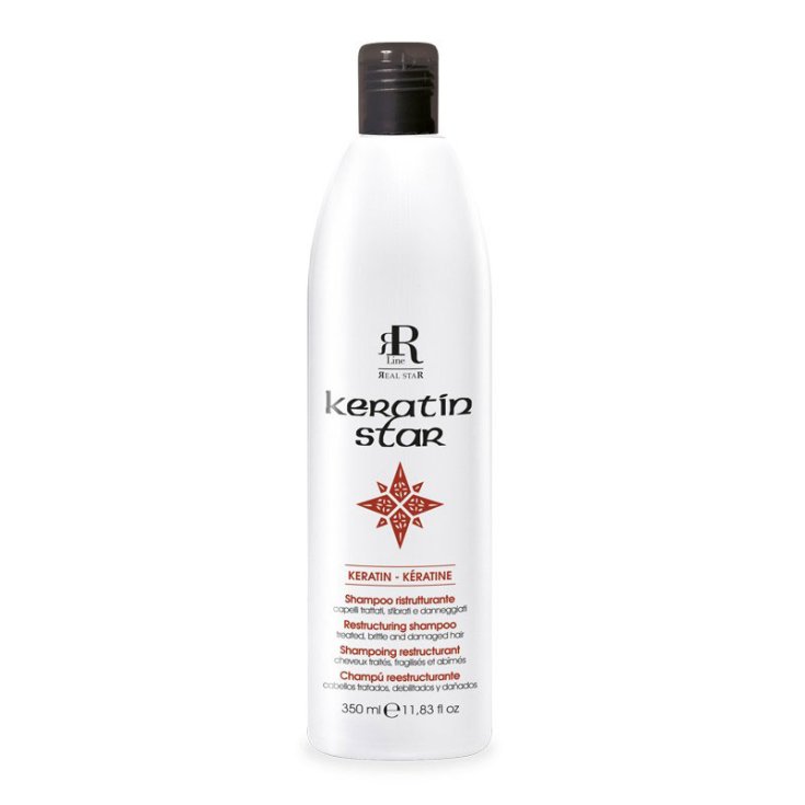 RR Line Real Star Keratin Star Shampoo Ristrutturante 350 ml