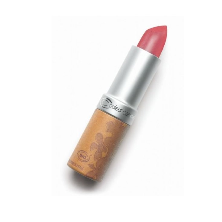Couleur Caramel Pearly Lipstick 204 Rosy Red 3.5g
