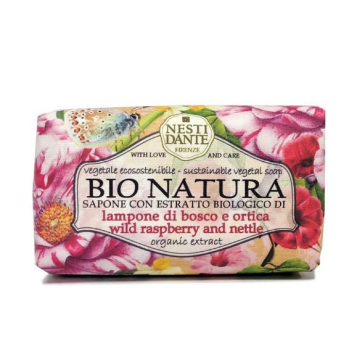 Nesti Dante Bio Natura Raspberry And Nettle Sapone 250g