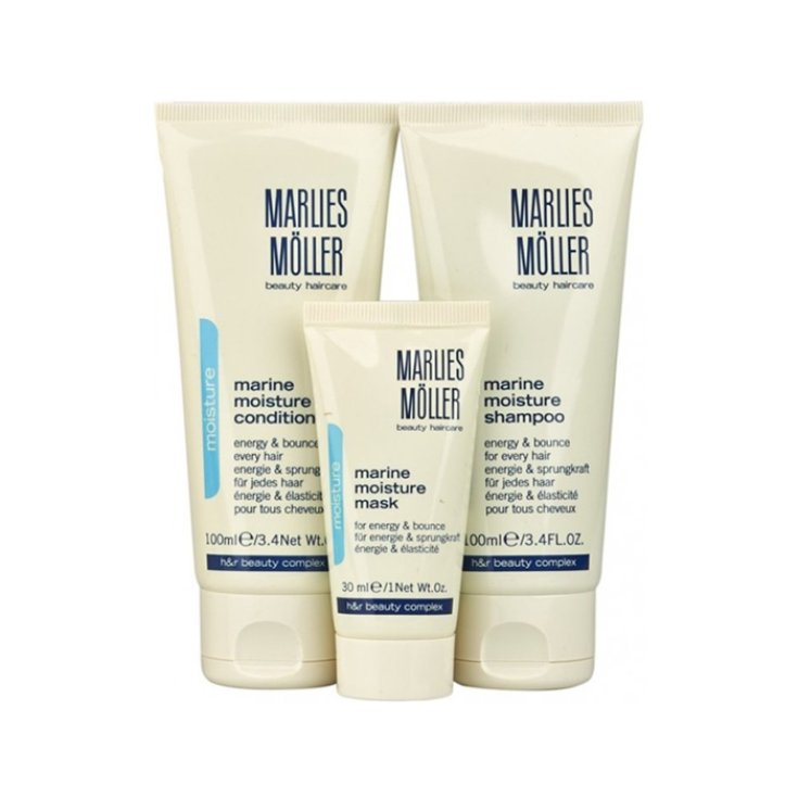 Marlies Moller Marine Moisture Shampoo 100ml Set 3 Parti 2018