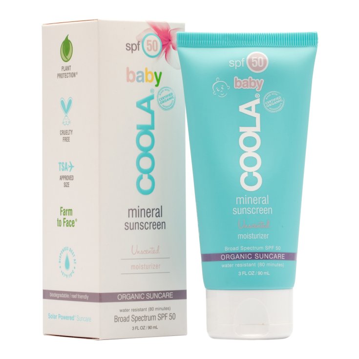 Coola Mineral Baby Organic Spf 50 Unscented 90ml
