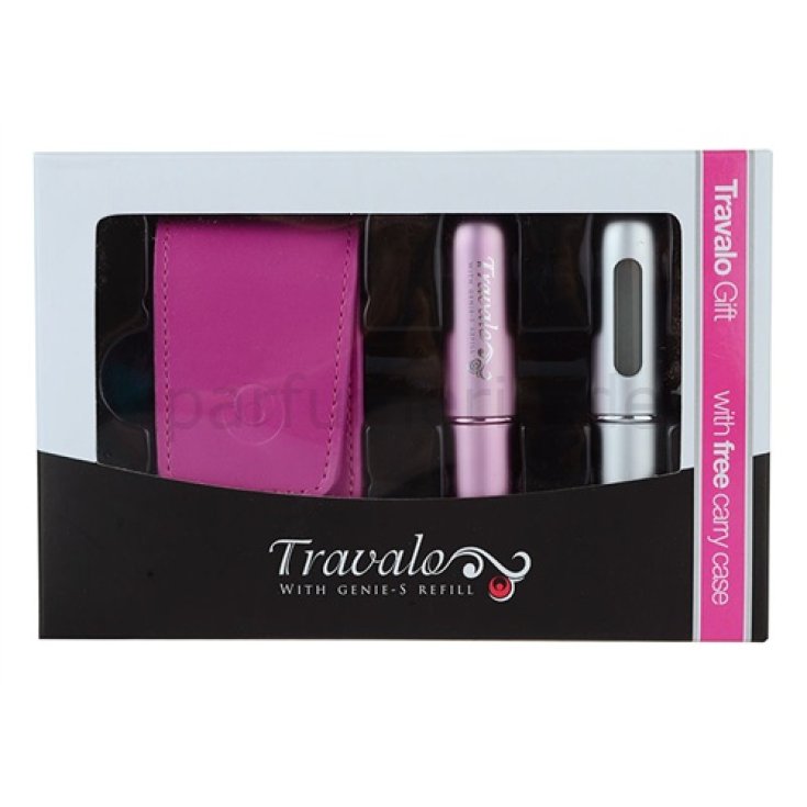 Travalo Pink and Silver 2x 5ml Set 3 Parti