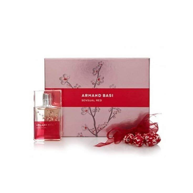 Armand Basi Sensual Red Eau De Toilette Spray 50ml Set 2 Parti