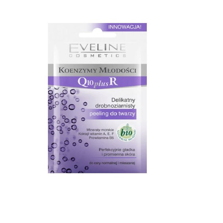 Eveline Delicate Fine Grained Facial Scrub Q10 Plus Coenzymes Of Youth 10ml