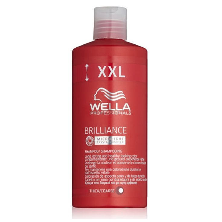 Wella Brilliance Shampoo For Coarse And Coloured Hair 500ml