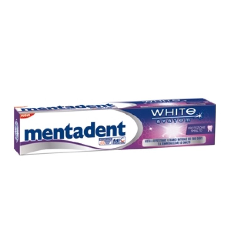 Mentadent White System Carbone Attivo 75ml - Farmacia Loreto