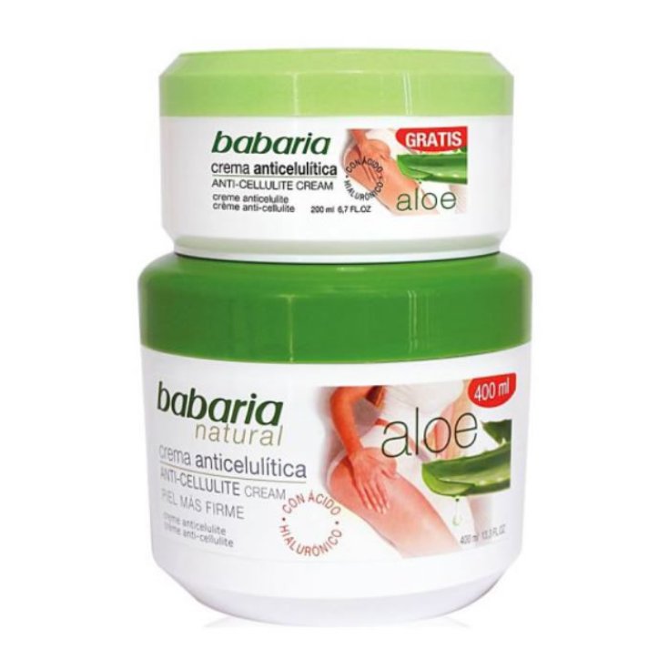 Babaria Aloe Anti-Cellulite Cream 400ml Set 2 Parti