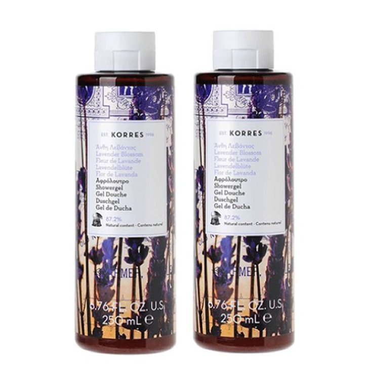 Korres Shower Gel Lavender Blossom 2x250ml