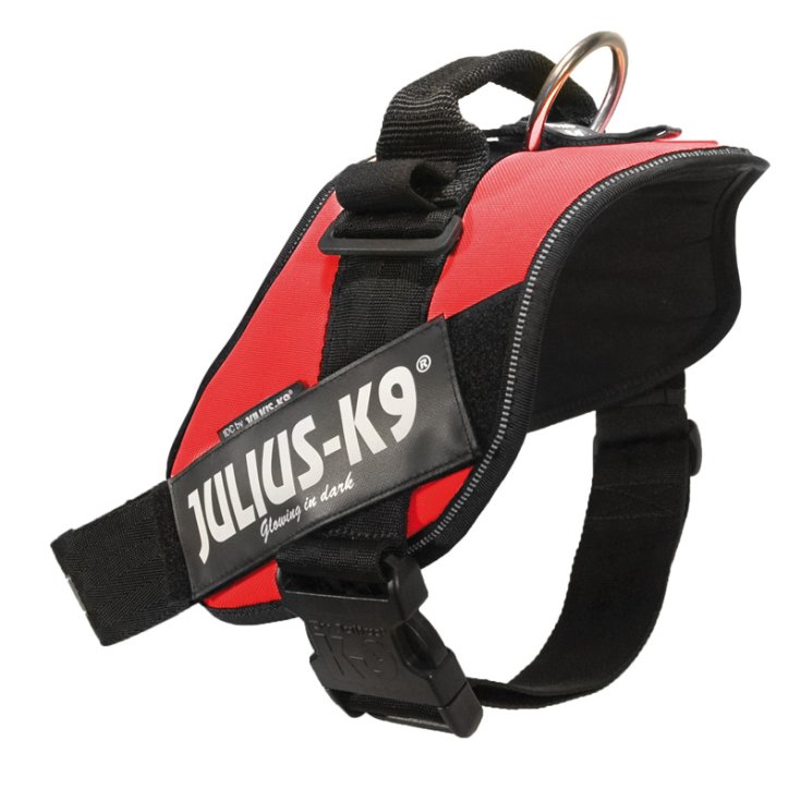 Pettorina per Cani Julius K9 IDC-Powerharness Rosso - Taglia 1