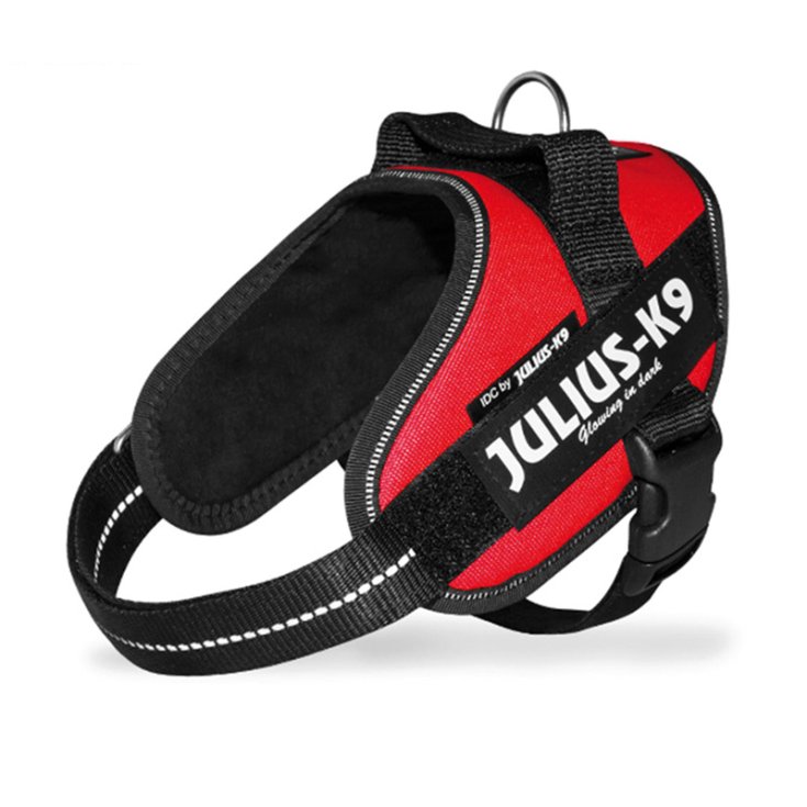 Pettorina per Cani Julius K9 IDC-Powerharness Rosso - Taglia Mini