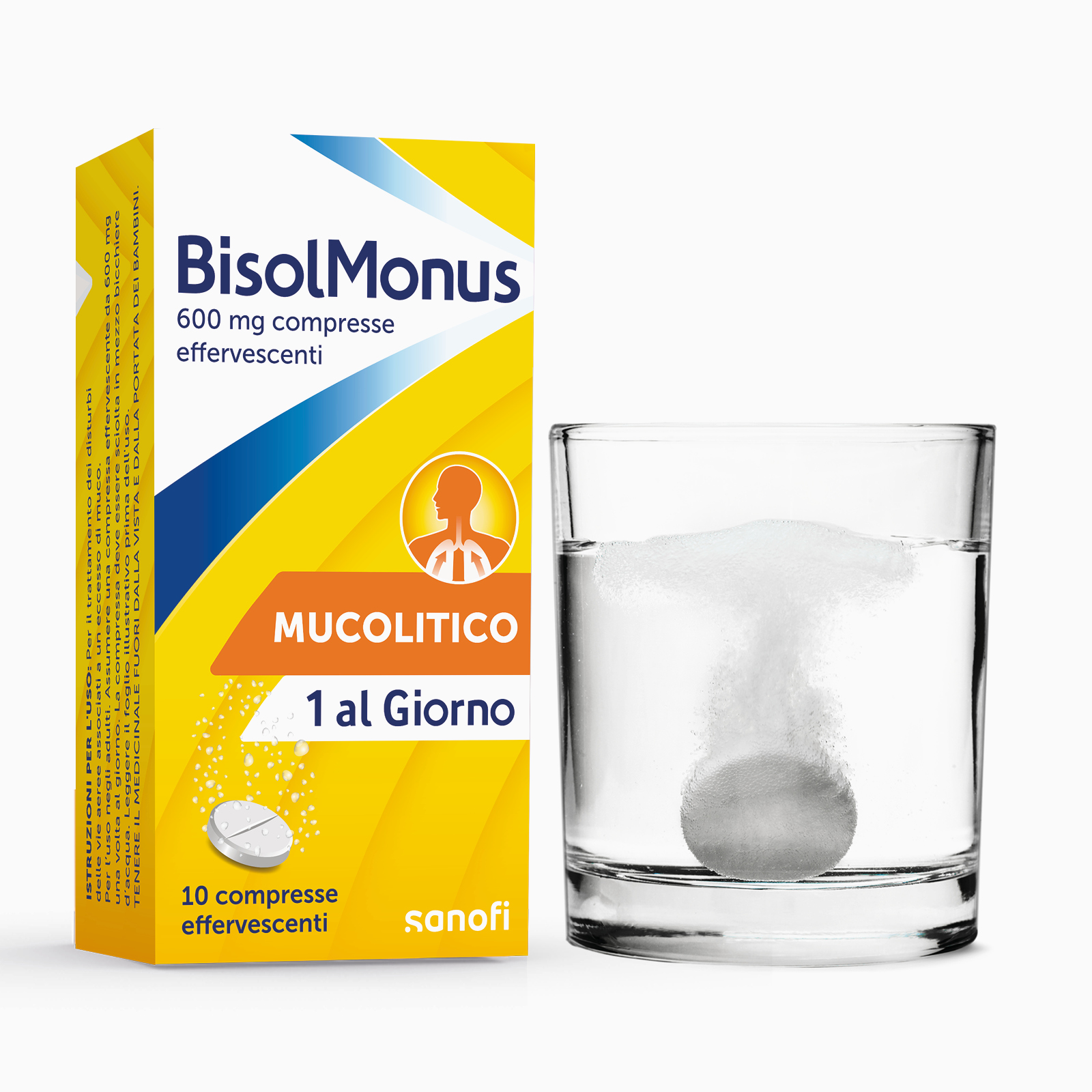 Image of BisolMonus 600mg 10 Compresse Effervescenti033