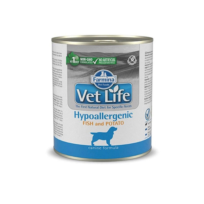 Image of Vet Life Hypoallergenic Pesce & Patate - 300GR