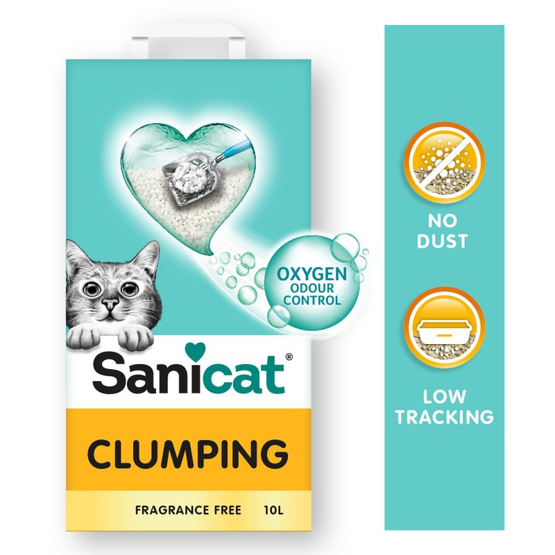 Image of SANICAT NEW CLUMPING UNSCENTED 16 LT