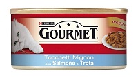 Image of Gourmet Tocchetti Mignon con Trota e Salmone - 195GR
