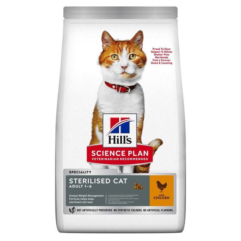 Image of Science Plan Cat Young Adult Sterilised con Pollo - 7KG033