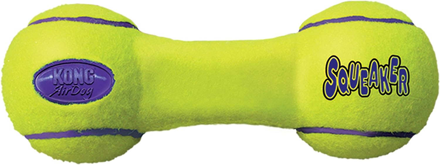 Image of KONG MEDIUM AIR SQUEAKER DUMBBELL033