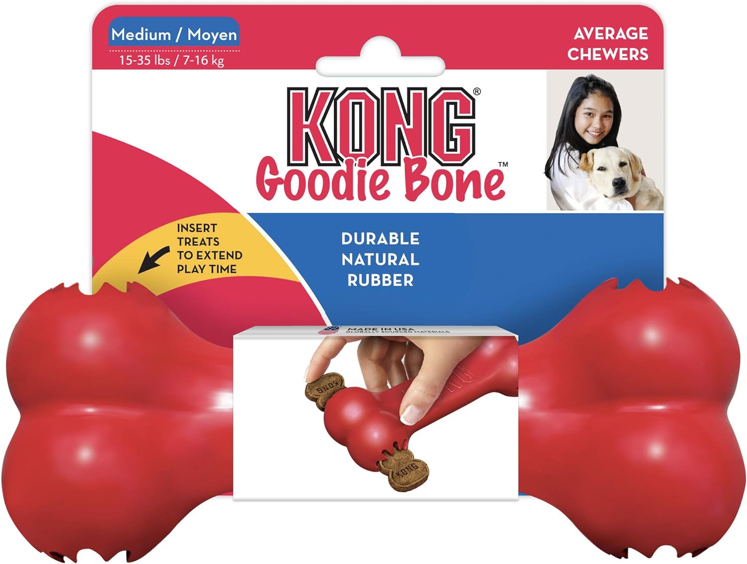 Image of KONG MEDIUM GOODIE BONE033