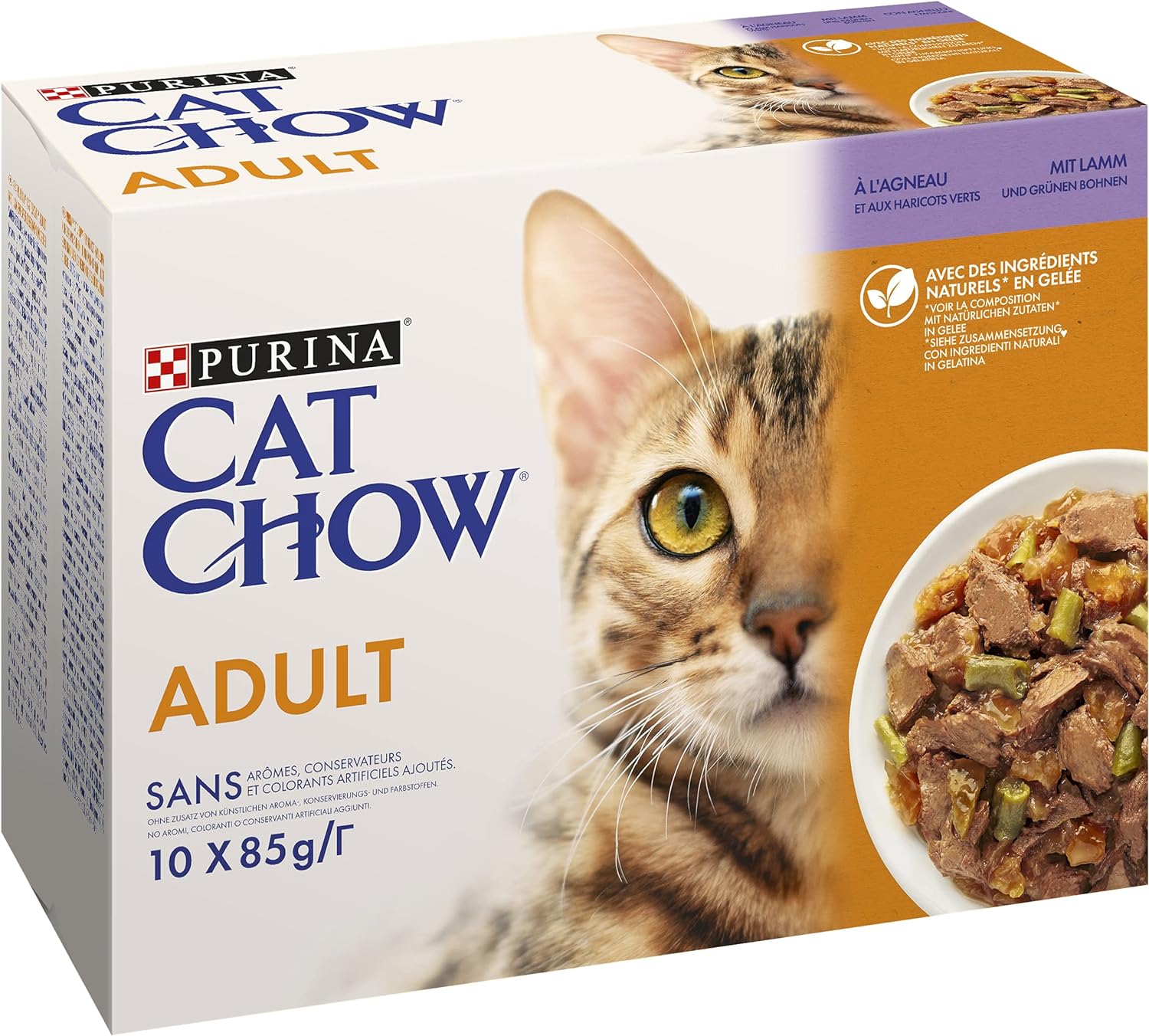 Image of CAT CHOW ADULT AGNELLO 85G