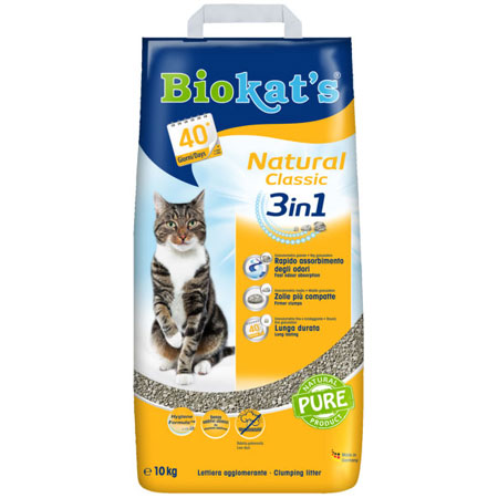 Image of Biokat&#39;s Natural Classic 3in1 - 10KG
