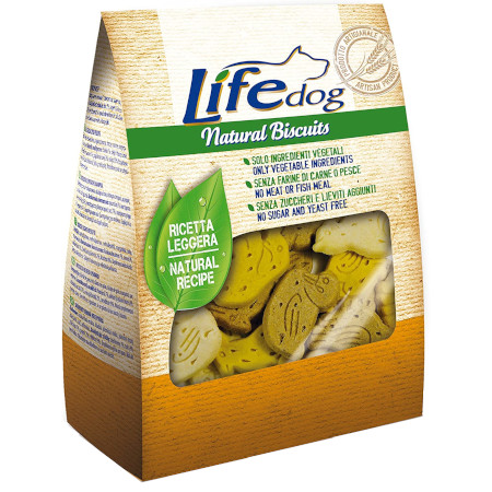 Image of Life Dog Natural Biscuits - 500GR - Folletti alla Vaniglia033