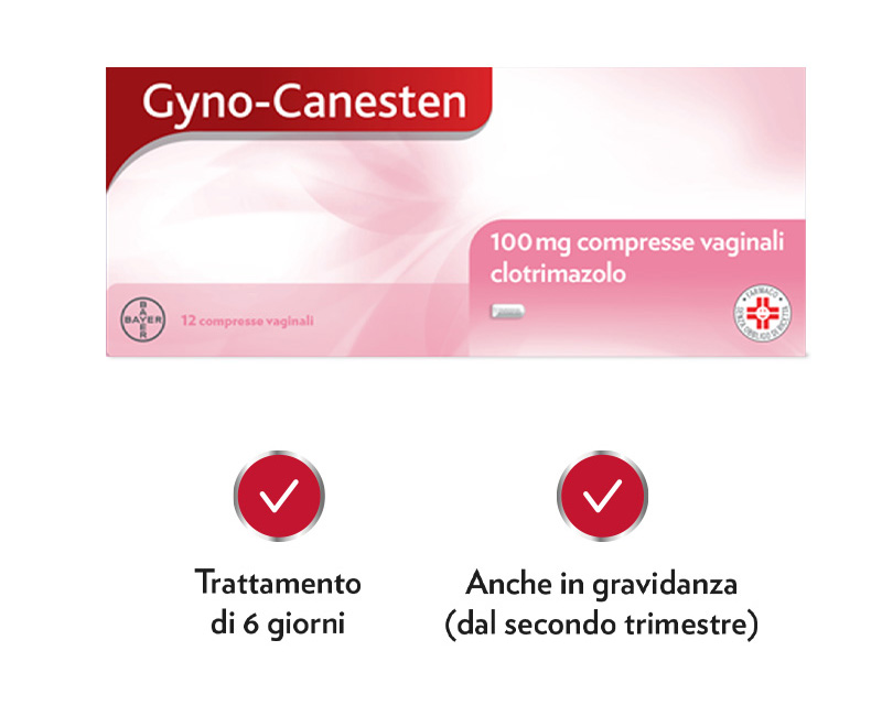 Gyno-Canesten compresse