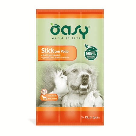 Image of OASY SNACK DOG STICK POLL3X12G