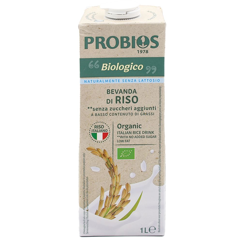 Image of Rice&Rice Bevanda Di Riso Al Naturale Probios 1l033