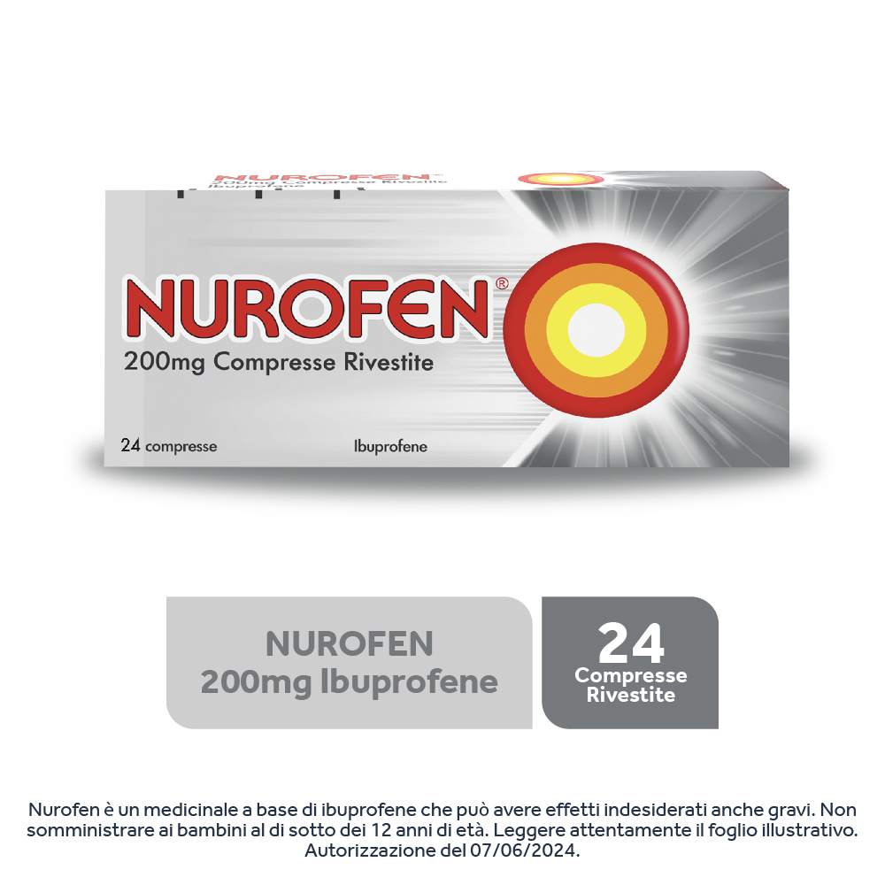 Nurofen 200 mg 24 Compresse Ibuprofene