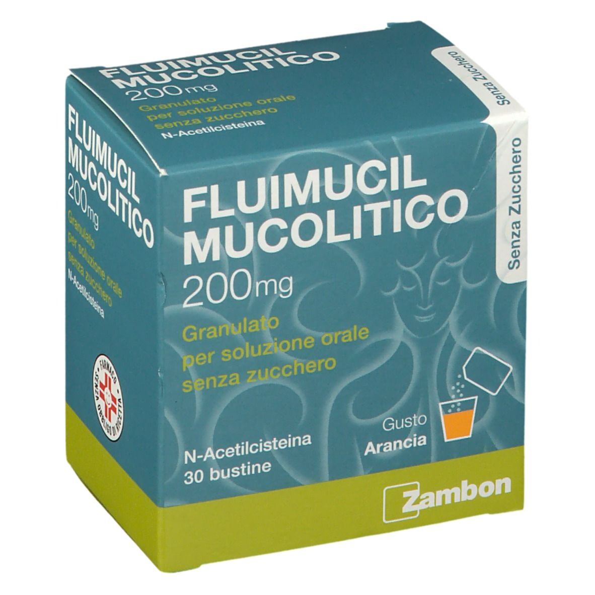 Fluimucil Mucolitico 200mg 30 Bustine