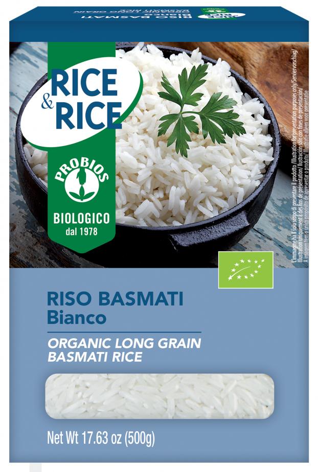 Rice&Rice Riso Basmati Bianco Probios 500g