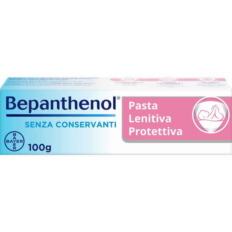 Image of Bepanthenol Pasta Lenitiva Protettiva irritazione da Pannolino 100g