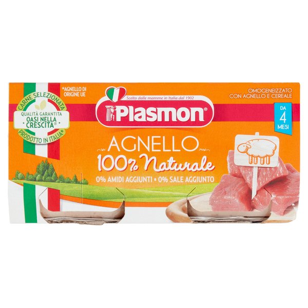Image of Agnello Plasmon 2x80g