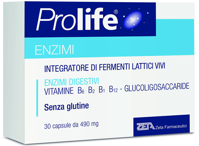 Prolife Enzimi Integratore Digestivo 30 Capsule