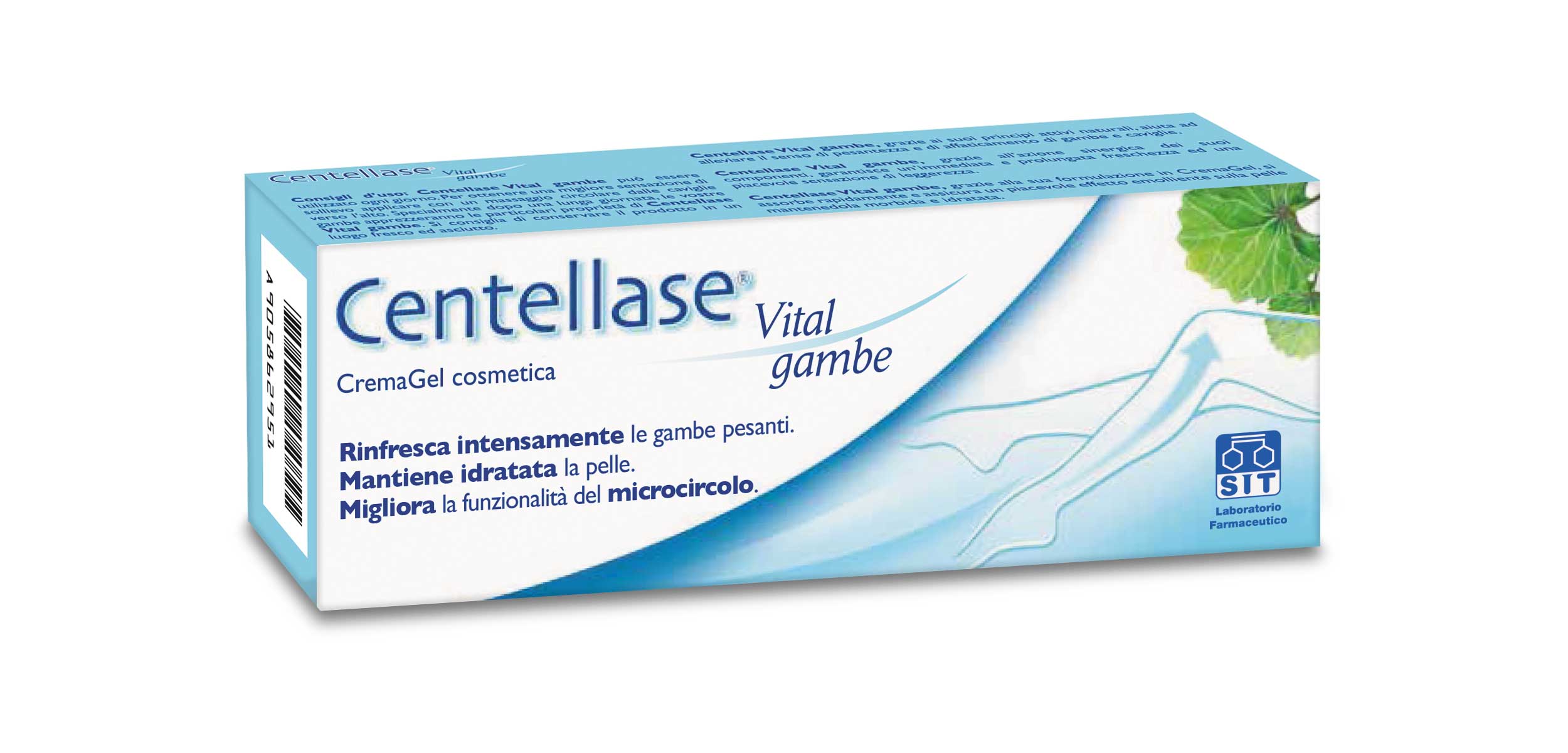 Image of Centellase Vital Gambe Crema Gel SIT Laboratorio Farmaceutico 75ml033