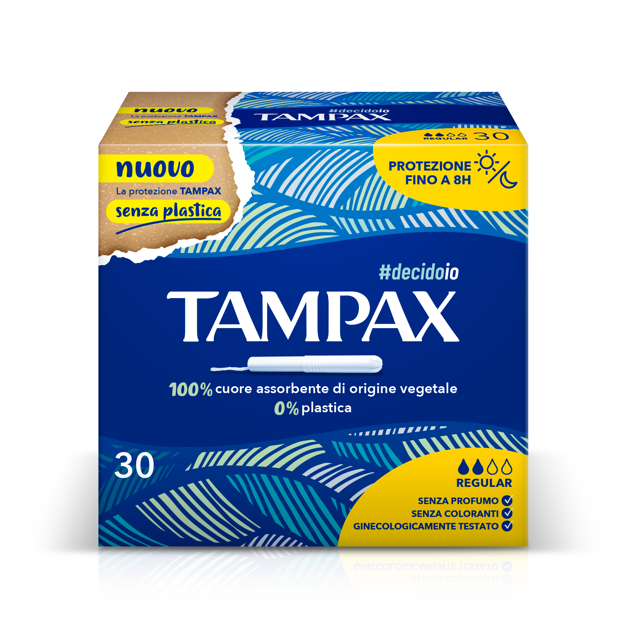 Image of Tampax Blue Box Regular 30 Assorbenti Interni