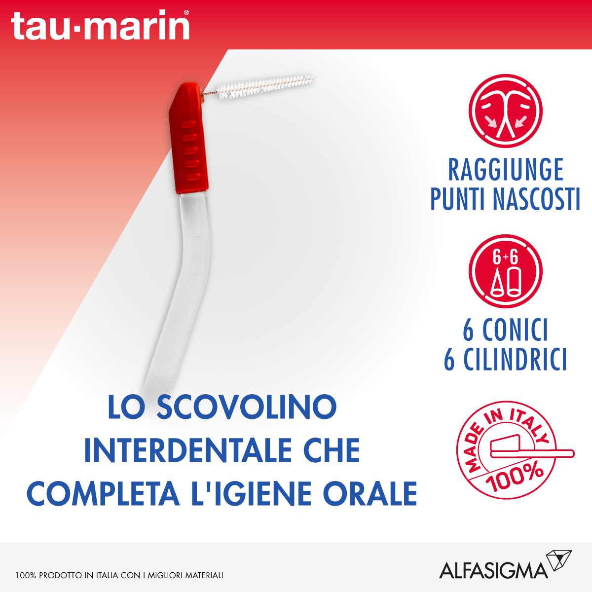 

Set Interdentale Tau-Marin 4 scovolini