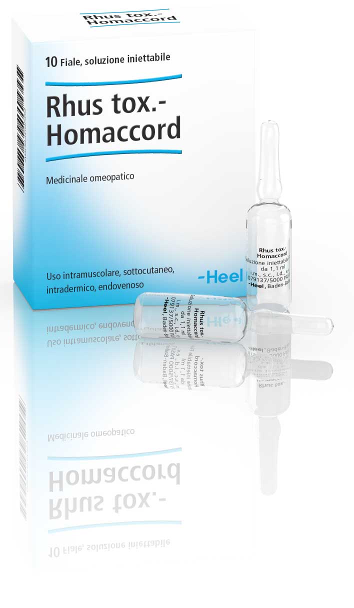 Rhus Tox Homaccord Heel 10 Fiale Da 1,1ml